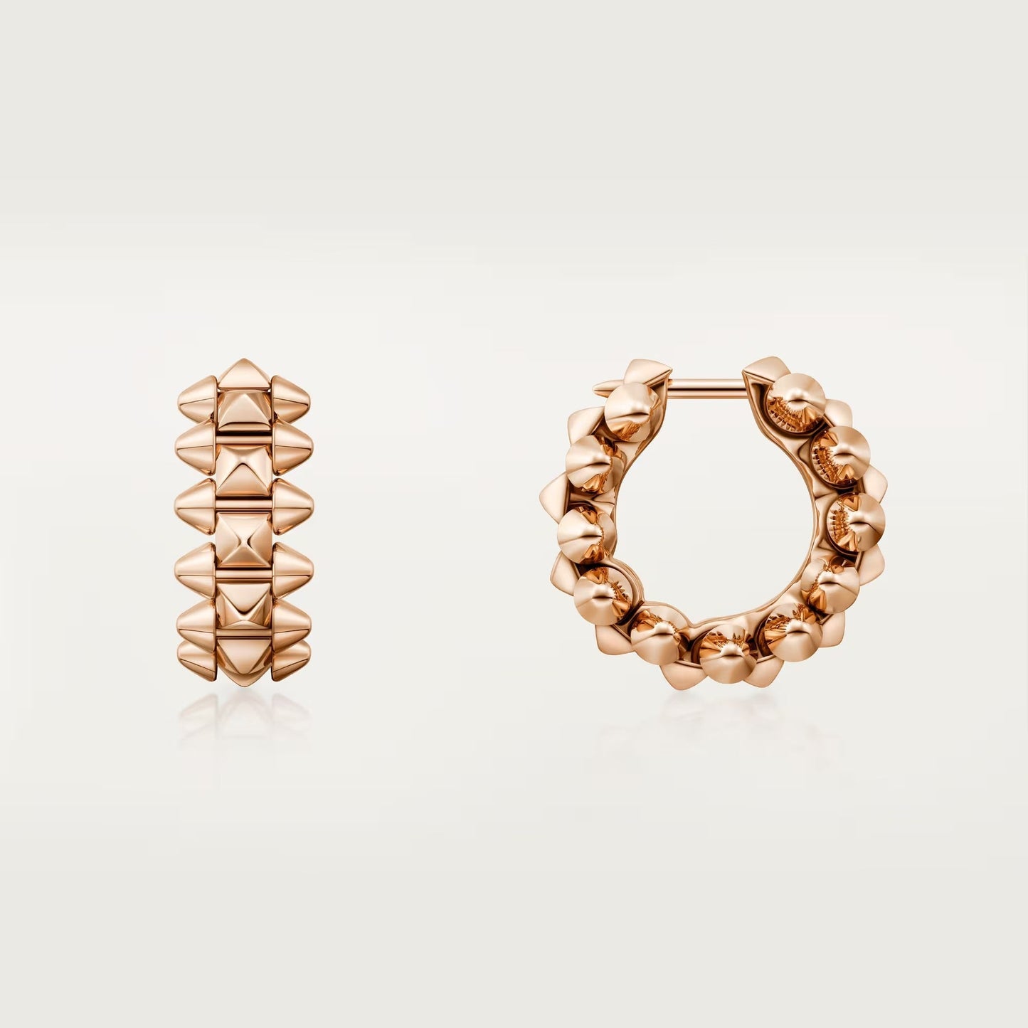 [Lumi Jewelery]CLASH MINI HOOP EARRINGS
