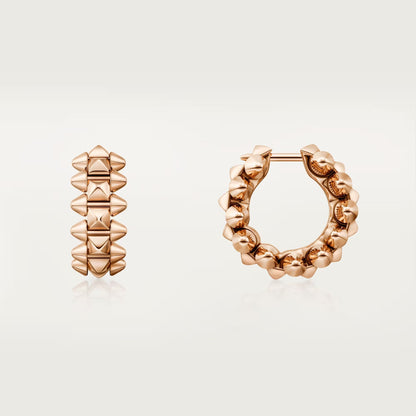[Lumi Jewelery]CLASH MINI HOOP EARRINGS