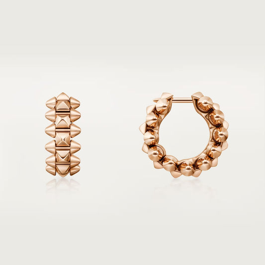 [Lumi Jewelery]CLASH MINI HOOP EARRINGS