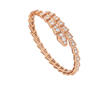 [Lumi Jewels]BRACELET SERPENTI 6.8MM OR ROSE DIAMANTS