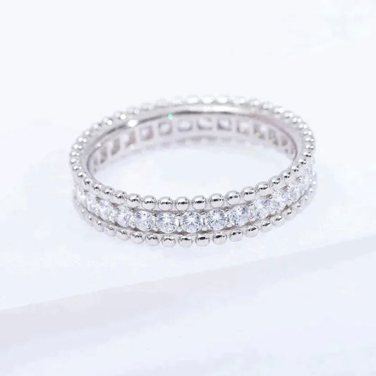 [Lumi Jewels]PERLEE DIAMOND SILVER RING