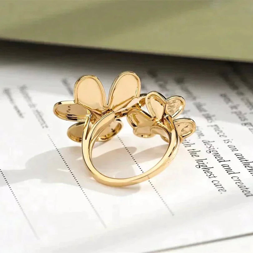 [Lumi Jewels]CLOVER COMOS GOLD DIAMOND RING