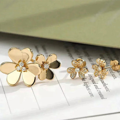 [Lumi Jewels]CLOVER COMOS GOLD DIAMOND RING