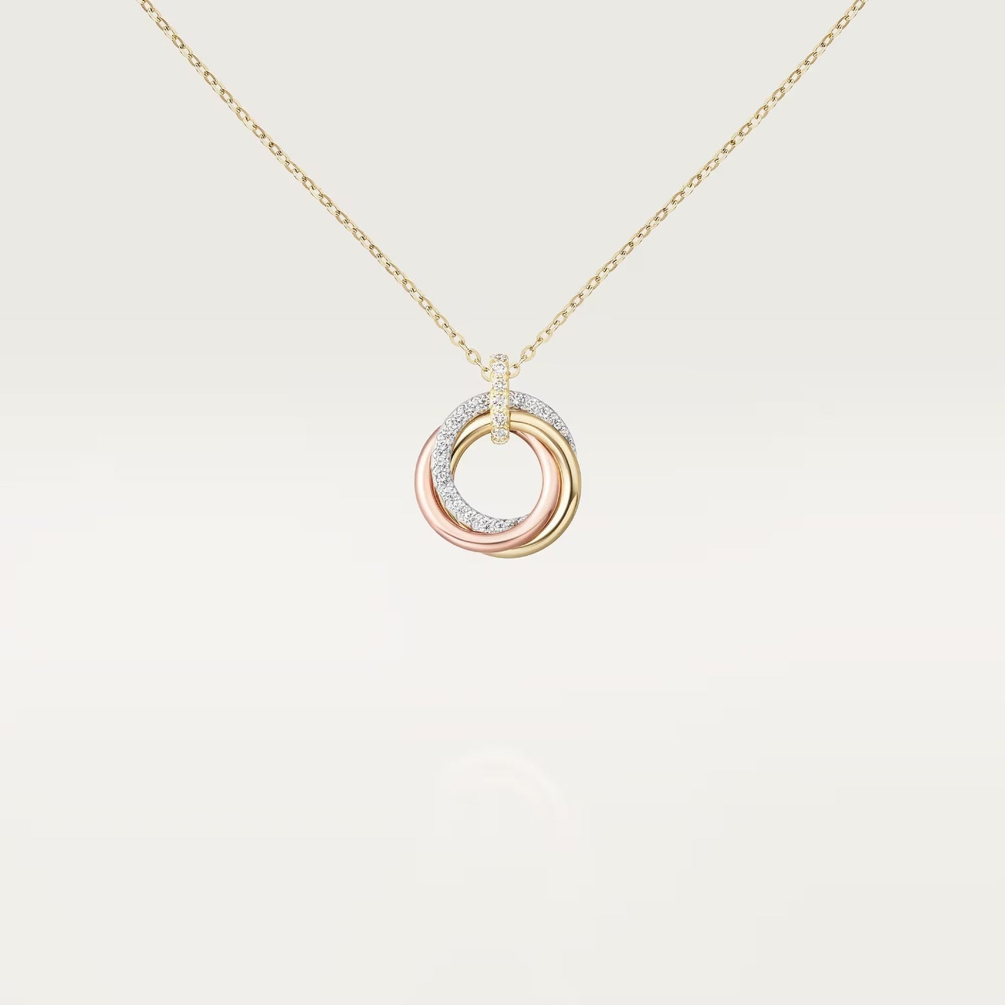 [Lumi Jewelery]TRINITY SMALL NECKLACE
