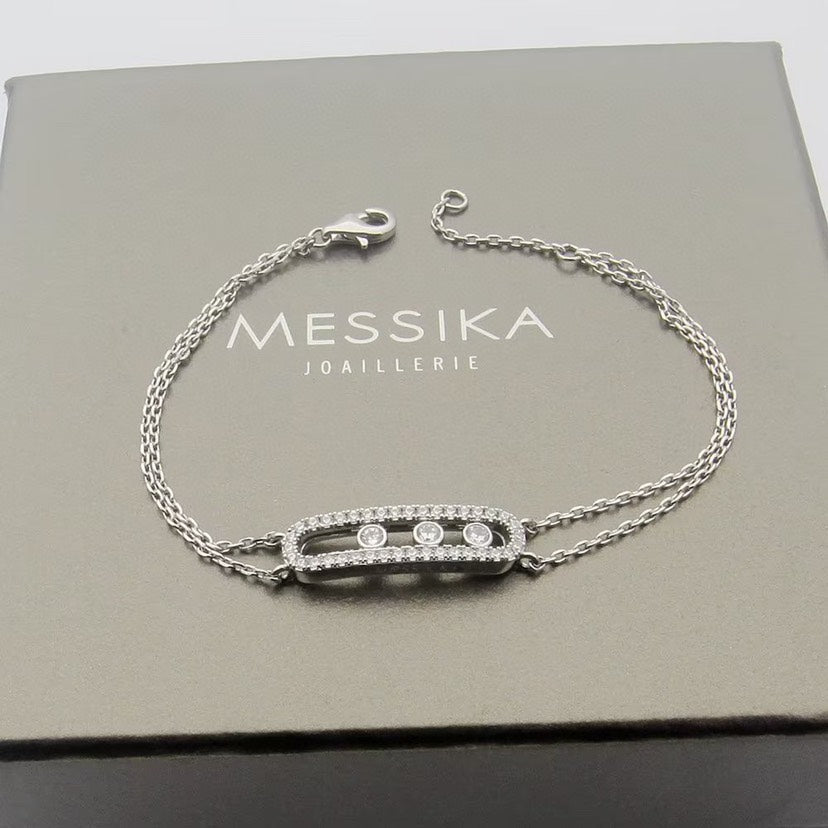 [Lumi] Move Classique pav茅 bracelet