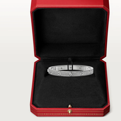 [Lumi Jewels]LOVE BRACELET 6.1MM DIAMOND-PAVED 10 BIG DIAMONDS