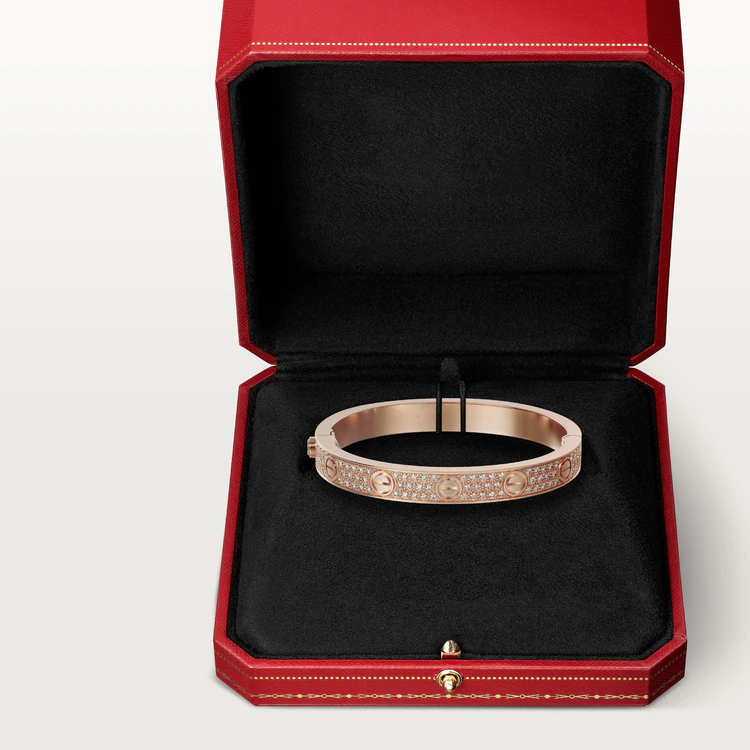 [Lumi Jewels]LOVE BRACELET 6.1MM DIAMOND-PAVED