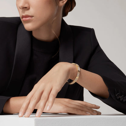 [Lumi Jewels]LOVE BRACELET 6.1MM DIAMOND-PAVED