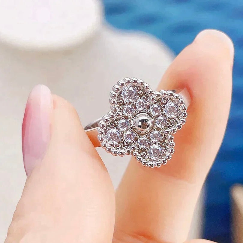 [Lumi Jewels]CLOVER DIAMOND RING