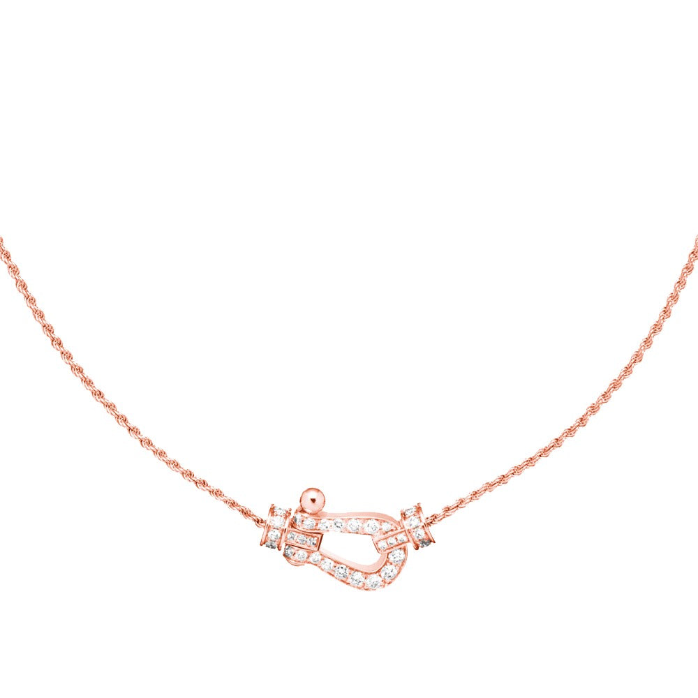 [Lumi Jewels]FORCE 10 PINK GOLD DIAMOND NECKLACE
