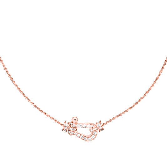 [Lumi Jewels]FORCE 10 PINK GOLD DIAMOND NECKLACE