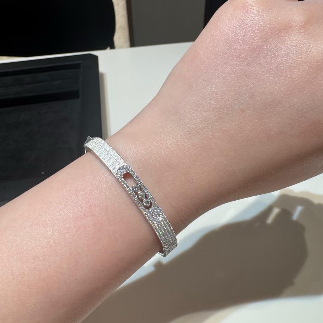 [Lumi]Move Noa Cisel茅 half pav茅 bangle