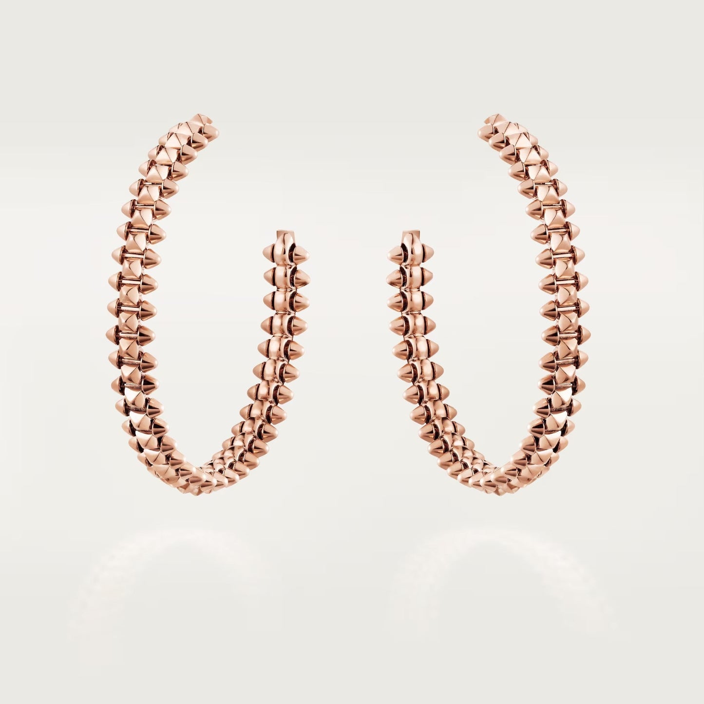 [Lumi Jewelery]CLASH HOOP LARGE EARRINGS