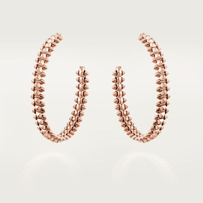 [Lumi Jewelery]CLASH HOOP LARGE EARRINGS