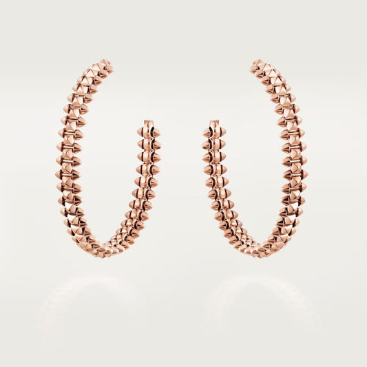 [Lumi Jewelery]CLASH HOOP LARGE EARRINGS