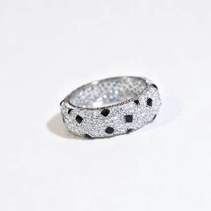 [Lumi Jewelery]PANTHERE SPOTTED FULL DIAMOND RING