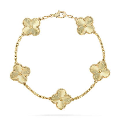 [Lumi Jewels]CLOVER 5 FLOWERS LASER BRACELET