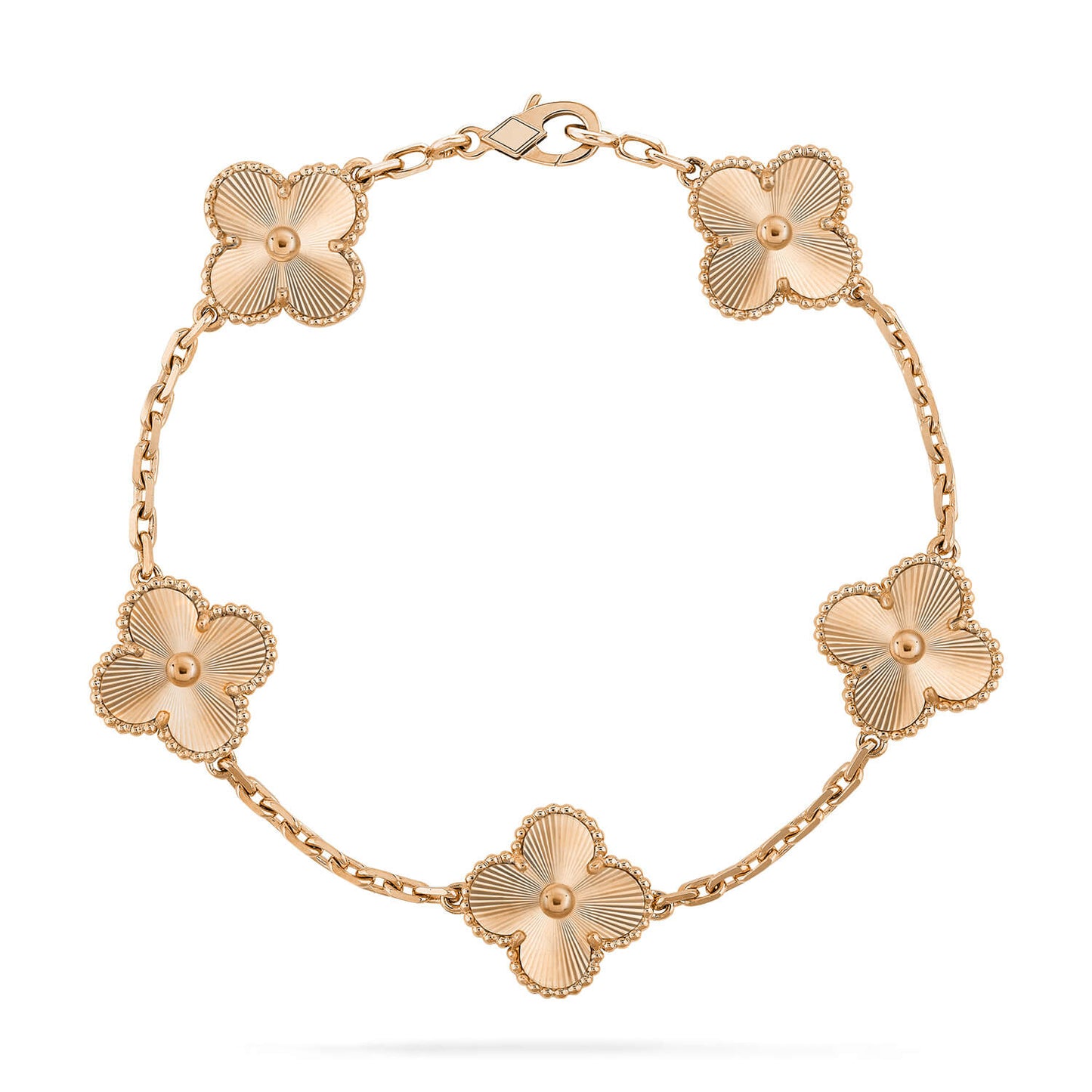 [Lumi Jewels]CLOVER 5 FLOWERS LASER BRACELET