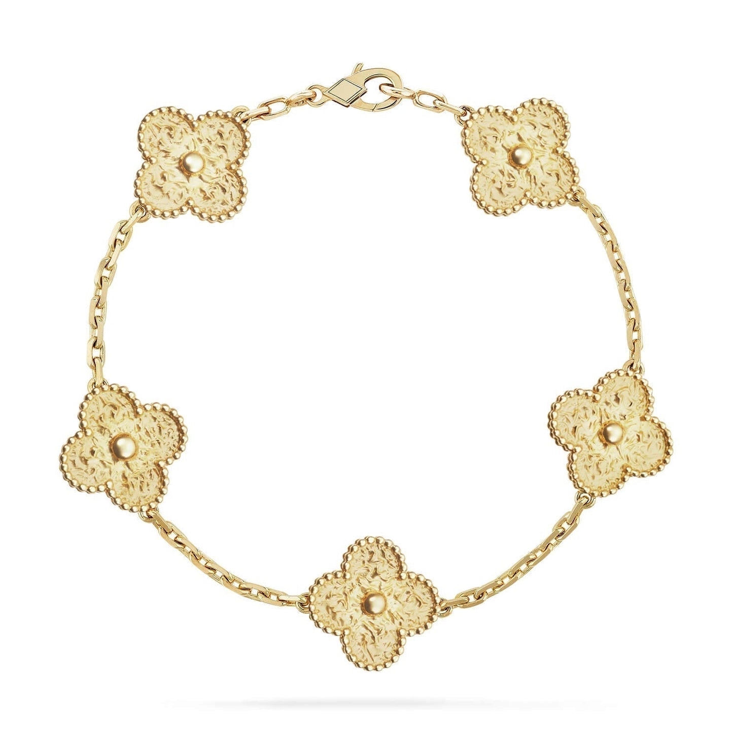 [Lumi Jewels]CLOVER 5 MOTIFS BRONZING BRACELET