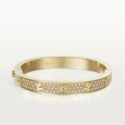 [Lumi Jewels]LOVE BRACELET 6.1MM DIAMOND-PAVED