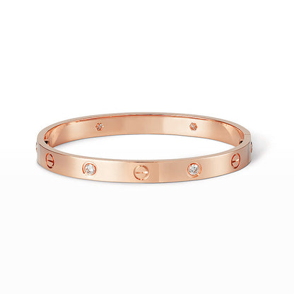 [Lumi Jewels]LOVE BRACELET 6.1MM 4 DIAMONDS