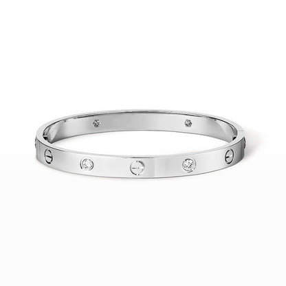 [Lumi Jewels]LOVE BRACELET 6.1MM 4 DIAMONDS