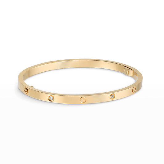 [Lumi Jewels]LOVE BRACELET 3.65MM 6 DIAMONDS