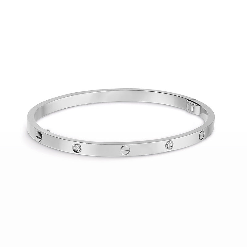 [Lumi Jewels]LOVE BRACELET 3.65MM 6 DIAMONDS