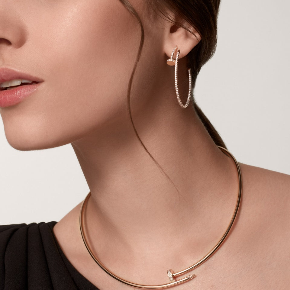 [Lumi Jewelery]JUSTE FULL DIAMOND LARGE EARRINGS