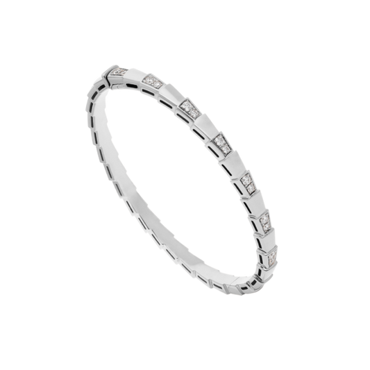 [Lumi Jewels]SERPENTI BRACELET SILVER DIAMOND