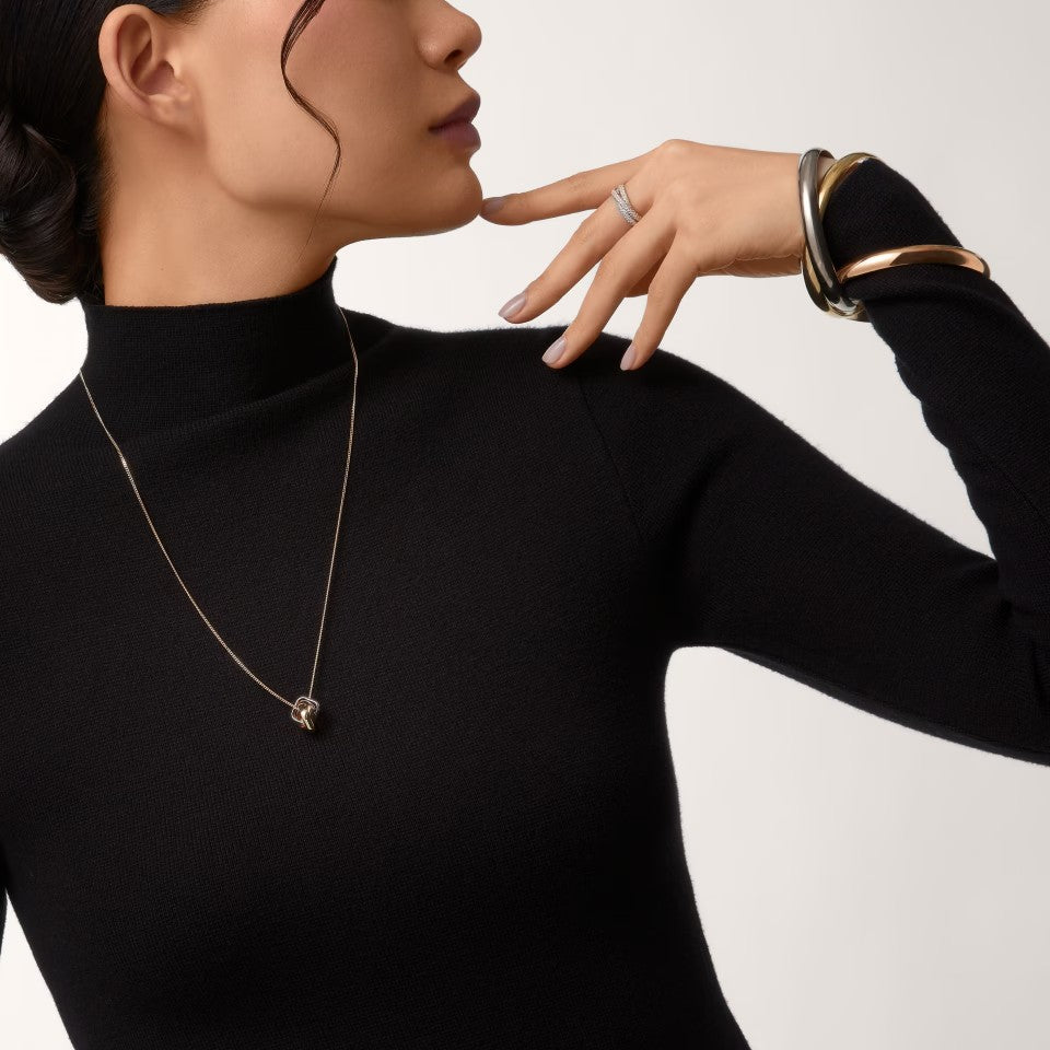 [Lumi Jewelery]TRINITY CUSHION NECKLACE COLLECTION