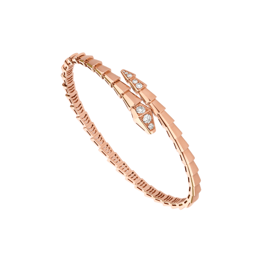 [Lumi Jewels]SERPENTI BRACELET DIAMONDS PINK GOLD