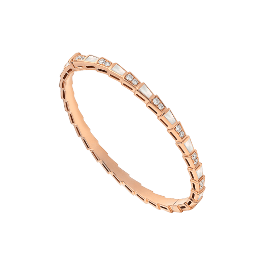 [Lumi Jewels]SERPENTI BRACELET PINK GOLD MOP DIAMOND