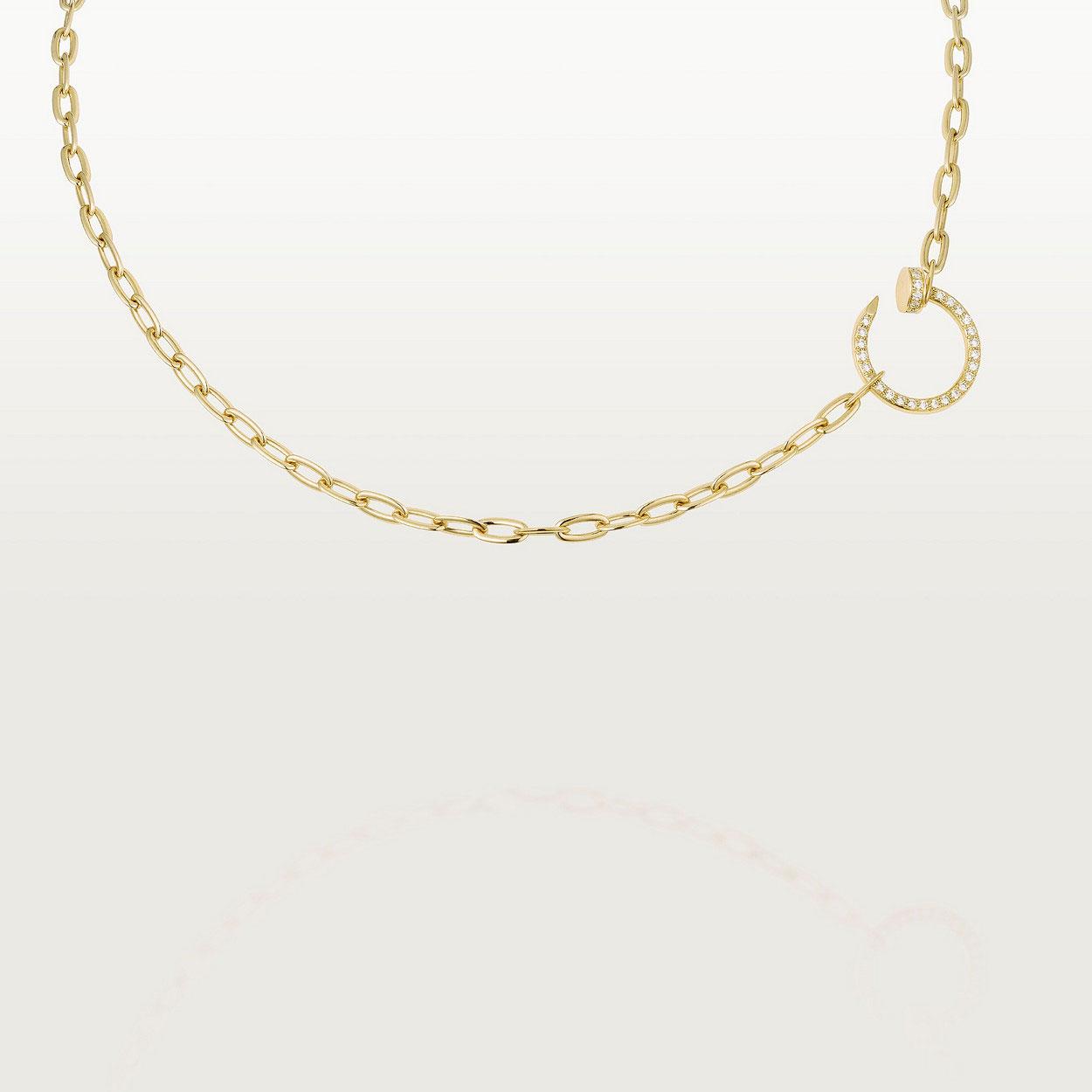 [Lumi] JUSTE NECKLACE FULL DIAMONDS