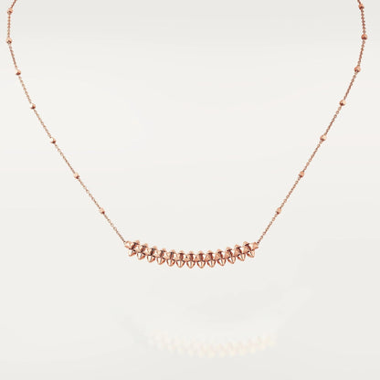 [Lumi Jewels]CLASH PINK GOLD NECKLACE