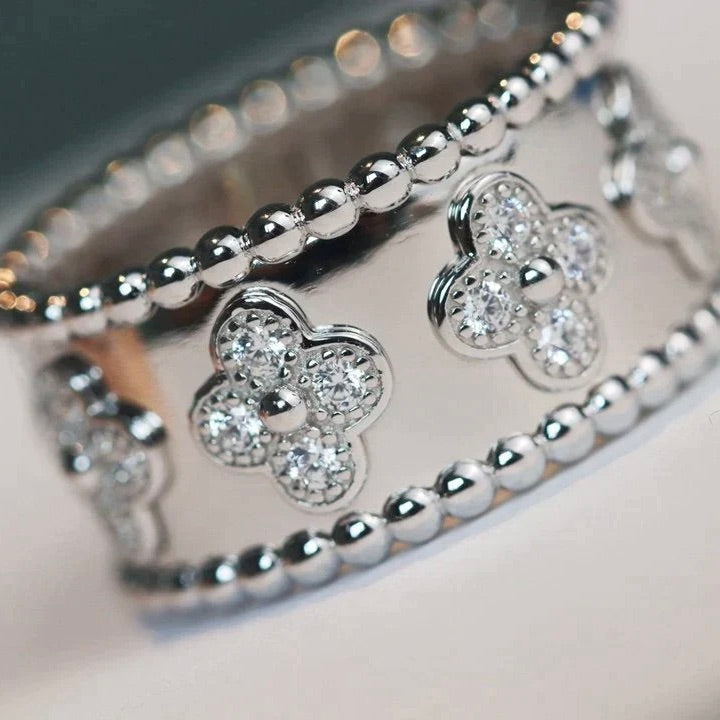 [Lumi Jewels]CLOVER KALEIDOSCOPE RING 10MM