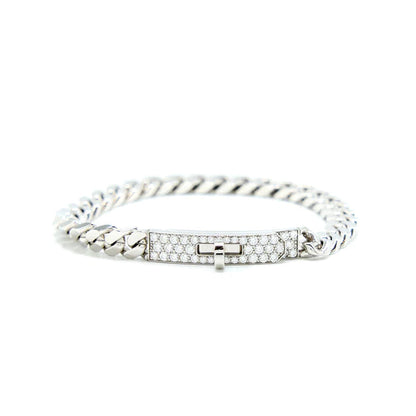 [Lumi Jewels]KELLY CHAIN SILVER DIAMOND BRACELET