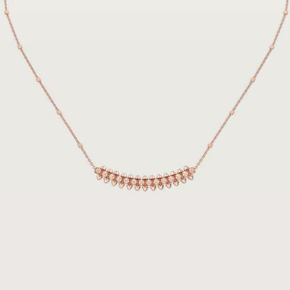 [Lumi Jewelery]CLASH  SMALL FULL DIAMOND NECKLACE