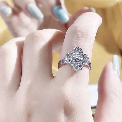 [Lumi Jewels]CLOVER DIAMOND RING