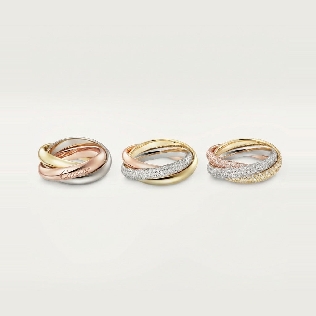 [Lumi Jewelery]TRINITY 3.2MM RING COLLECTION