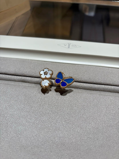 [Lumi Jewels]LUCKY SPRING BUTTERFLY OPEN-FACE RINGS