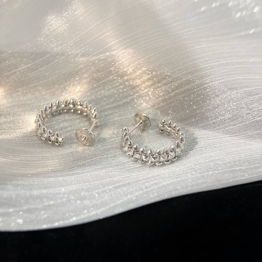 [Lumi Jewels]CLASH SMALL HOOP EARRINGS