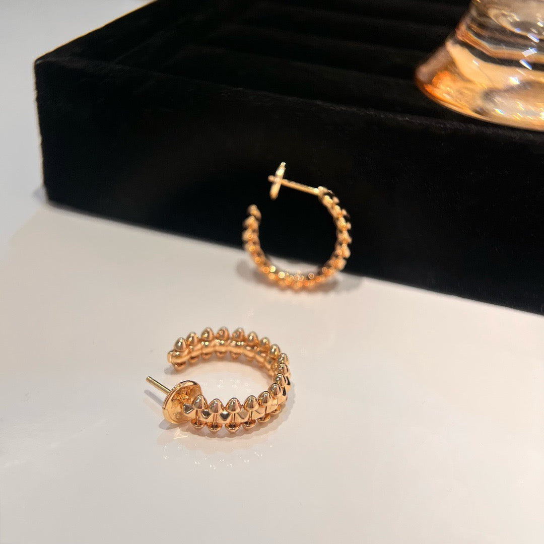 [Lumi Jewels]CLASH SMALL HOOP EARRINGS