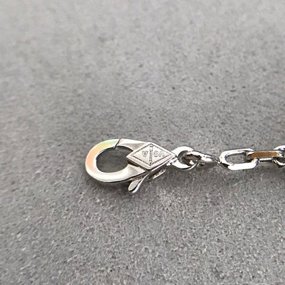 [Lumi Jewels]BRACELET CLOVER 5 MOTIFS ONYX DIAMANTS ARGENT