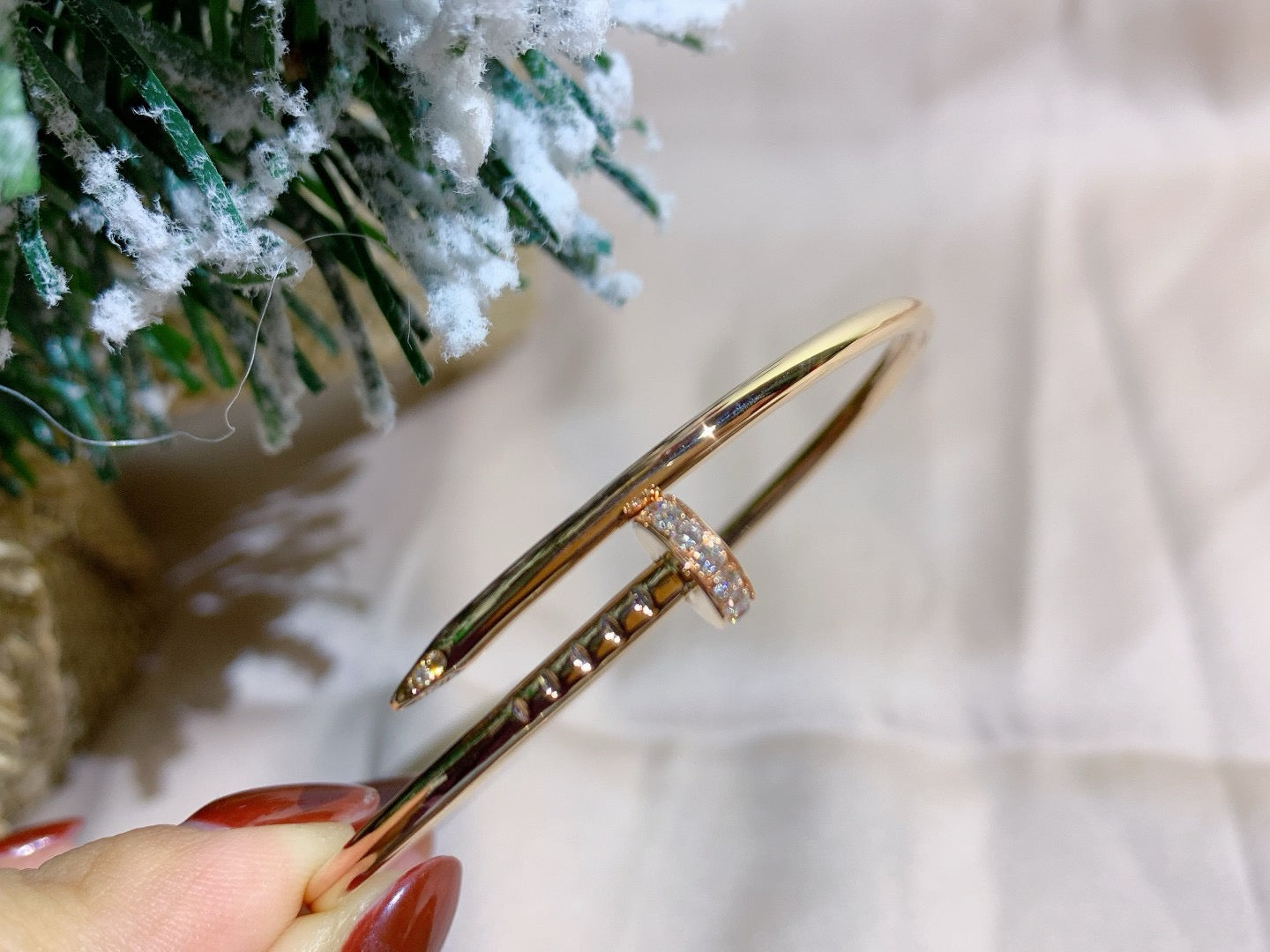 [Lumi Jewels]JUSTE BRACELET 2.5MM DIAMONDS