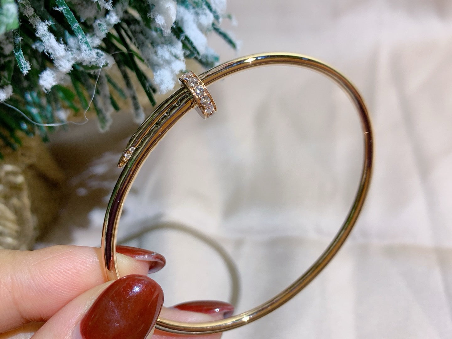 [Lumi Jewels]JUSTE BRACELET 2.5MM DIAMONDS