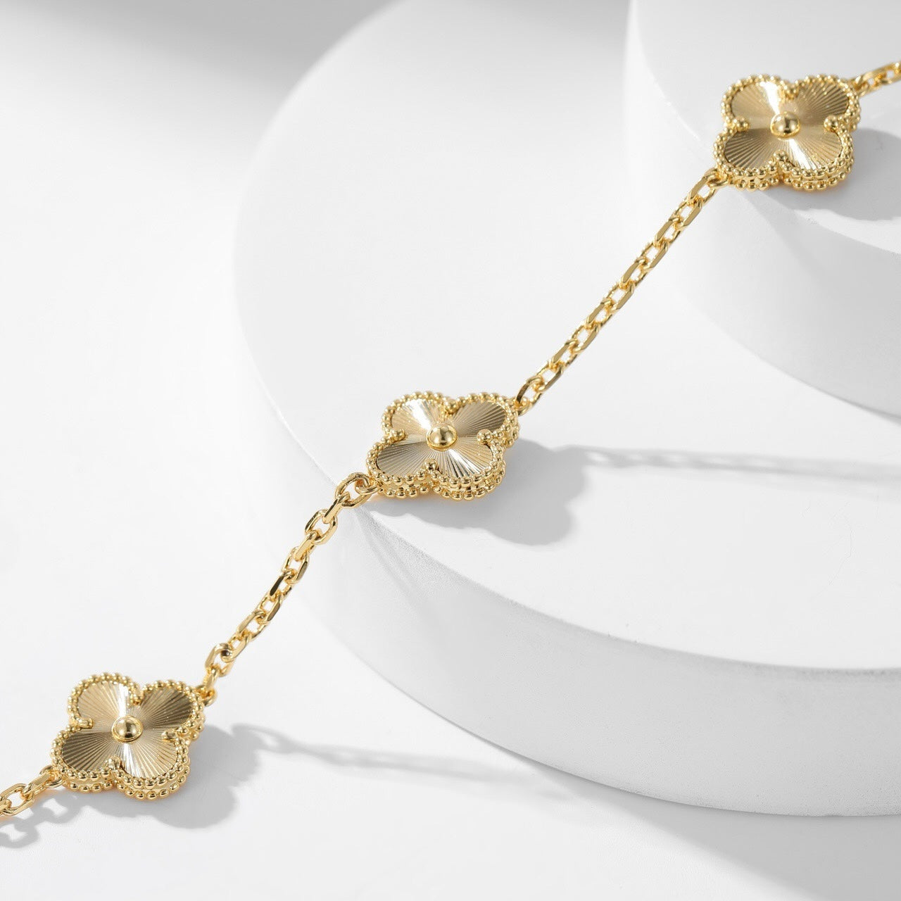 [Lumi Jewels]CLOVER 10 MOTIFS LASER NECKLACE