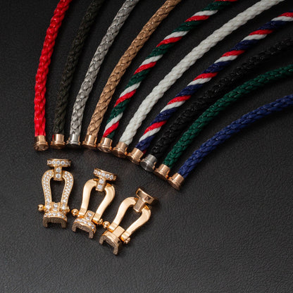 [Lumi Jewels]FORCE LARGE HORSESHOE NO DIAMOND BRACELET SILVER