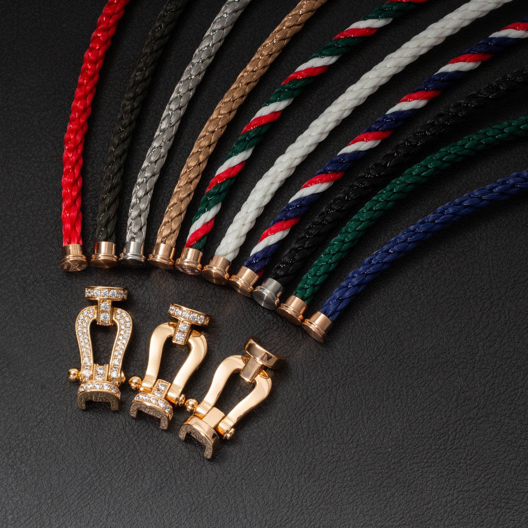 [Lumi Jewels]FORCE LARGE HORSESHOE NO DIAMOND BRACELET ROSE GOLD