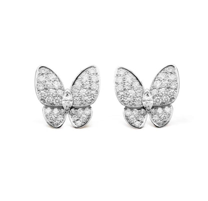 [Lumi Jewels]BUTTERFLY ALL DIAMOND EARRINGS